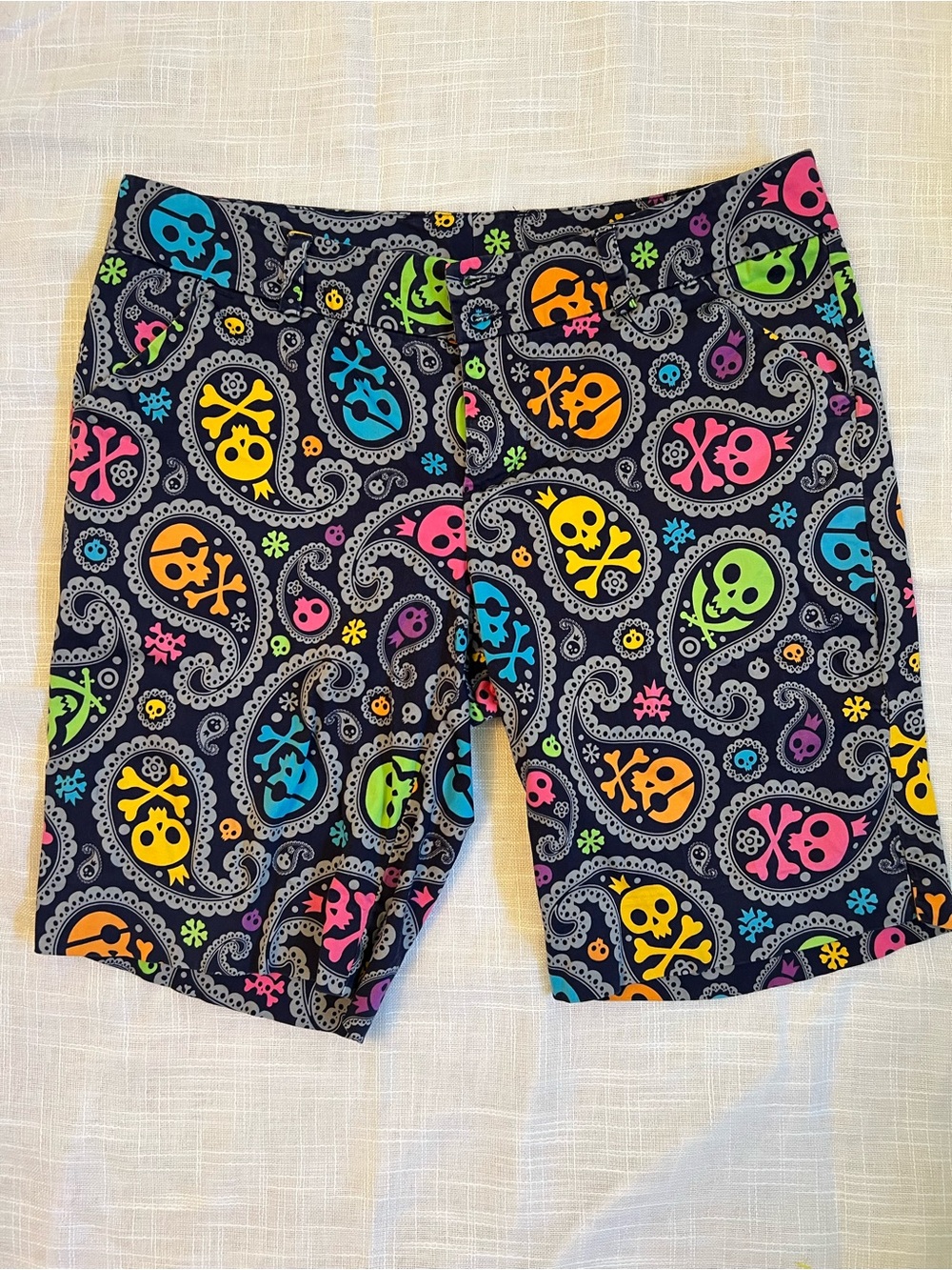 Loudmouth Golf Women’s Bermuda- Jolly Roger